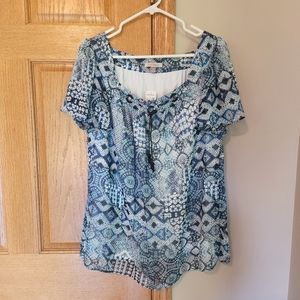 NWT Roz & Ali Top